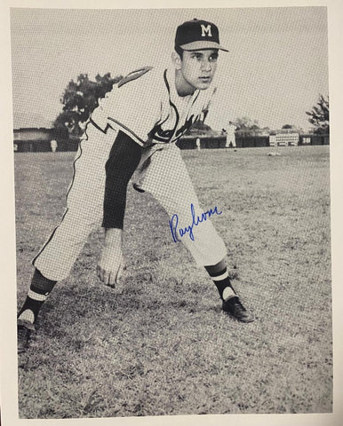 Milwaukee Braves Pitcher RAY CRONE Signed 8x10 Photo #3 AUTO