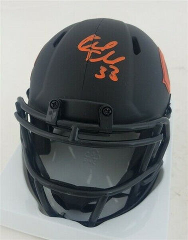 Charles Tillman Signed Chicago Bears Eclipse Alternate Mini Helmet (Beckett COA)