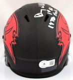 Doug Williams Signed Buccaneers Eclipse Speed Mini Helmet w/1st Pick- BA W Holo