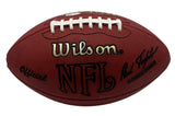 Marshall Faulk HOF Signed Official Wilson NFL Football Rams JSA 214077