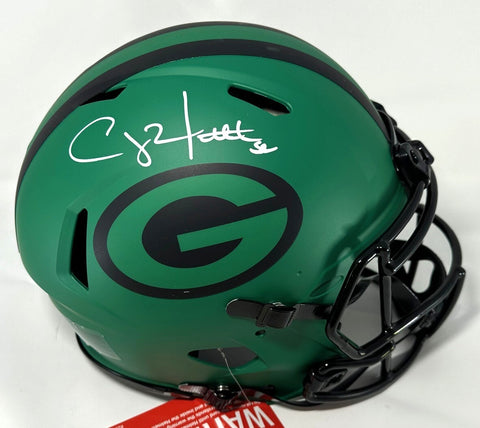Packers CLAY MATTHEWS Signed Full Size RAVE Authentic Speed Helmet AUTO - JSA