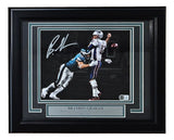 Brandon Graham Signed Framed 8x10 Eagles Brady Strip Sack Photo BAS ITP
