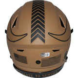 Justin Jefferson Signed Minnesota Vikingd SpeedFlex Salute Helmet BAS 42720