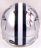 George Teague Autographed Dallas Cowboys Speed Mini Helmet - Prova *Black