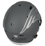 Tom Brady Auto "6x Champs" Patriots Slate SpeedFlex Helmet Fanatics LE 1/25