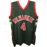 Sydney Moncrief Autographed/Signed Pro Style Green Jersey HOF Beckett 43449