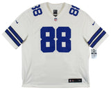 Cowboys CeeDee Lamb Authentic Signed White Nike Game Jersey Fanatics
