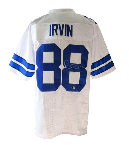 Michael Irvin HOF Autographed Custom Jersey Dallas Cowboys Beckett 200793
