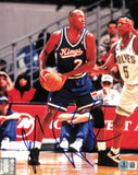 Mitch Richmond Autographed 8x10 Photo Sacramento Kings Beckett BAS QR #BS36986