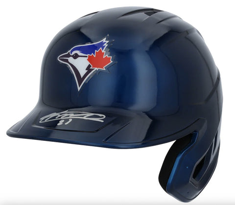 Vladimir Guerrero Jr. Autographed Blue Jays Alt. Chrome Batting Helmet Fanatics