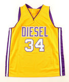 Shaquille O'Neal Signed Los Angeles Lakers Shaq Diesel Jersey (JSA QR) 2000 MVP