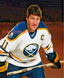 Gilbert Perreault Signed Buffalo Sabres Mini Helmet (TSE) French Connection Line