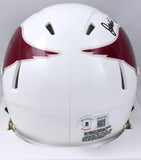 Jackie Smith Signed Arizona Cardinals 60-04 Speed Mini Helmet- Beckett W Holo