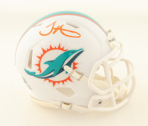 Tyreek Hill Signed Miami Dolphins Speed Mini Helmet (Beckett) 8xPro Bowl W.R.