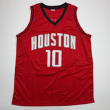 Autographed/Signed Jabari Smith Jr. Houston Red Basketball Jersey Tristar COA