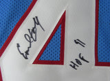 Earl Campbell HOF Signed/Inscribed Oilers Custom Football Jersey PSA/DNA XHC73
