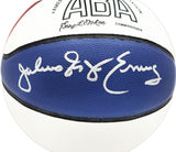JULIUS "DR. J" ERVING AUTOGRAPHED ABA BASKETBALL 76ERS BECKETT WITNESS 232612