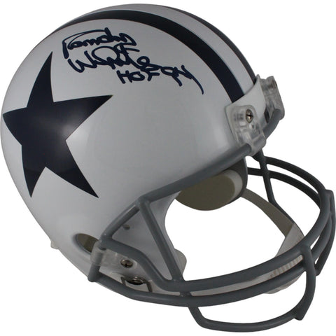 Randy White Autographed Dallas Cowboys TB VSR4 F/S Helmet HOF Beckett 49304