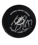 Victor Hedman Signed Tampa Bay Lightning Hockey Puck (Beckett) 2xStanley Cup