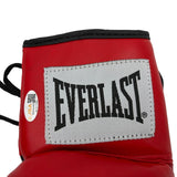 Autographed/Signed James Buster Douglas Red Everlast Boxing Glove JSA COA