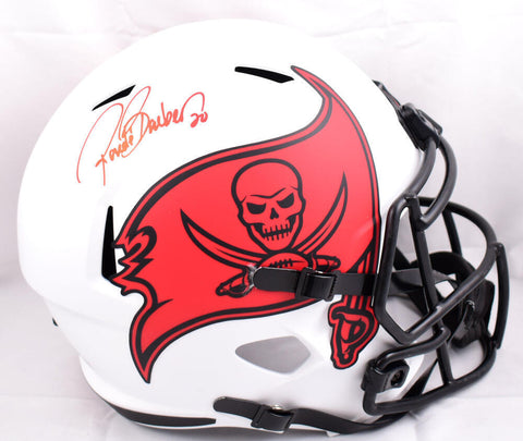 Ronde Barber Signed Tampa Bay Buccaneers F/S Lunar Speed Helmet- Beckett W Holo