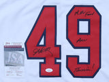 John Rocker Signed Atlanta Braves Jersey Inscribed "Mets Fans are P*****S" (JSA)
