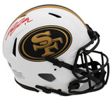 Ricky Pearsall Signed San Francisco 49ers Speed Authentic Lunar NFL Helmet