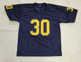 DAXTON "DAX: HILL SIGNED COLLEGE STYLE CUSTOM XL JERSEY WITH BECKETT COA