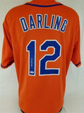 Ron Darling Signed New York Mets Orange Jersey (PSA COA) 1986 World Champions