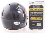 Brian Urlacher & Lance Briggs Signed Chicago Bears Mini Helmet "HOF 18"(JSA COA)