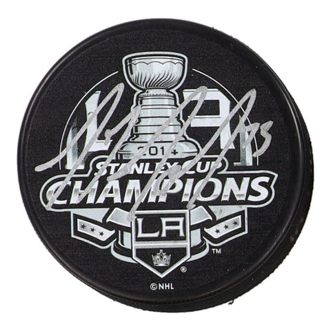 Tyler Toffoli Signed Los Angeles Kings Logo Puck (PSA COA)2014 Stanley Cup Champ