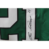 Eric Allen Autographed Pro Style Size XL Green Jersey Beckett Witness 50955