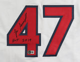 Lee Smith Signed St. Louis Cardinals Jersey (Beckett) 7xAll-Star Reliever