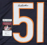 Dick Butkus Signed Chicago Bears Jersey (JSA COA) All Pro Hall Fame Linebacker