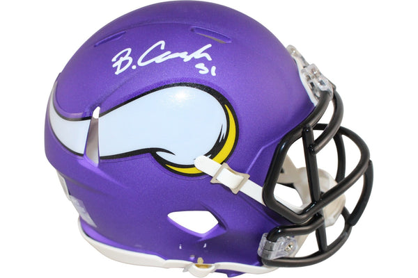Blake Cashman Autographed Minnesota Vikings Mini Helmet Beckett Witness 52833