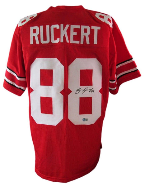 Jeremy Ruckert Ohio State Signed/Autographed Jersey Beckett Witness 204094