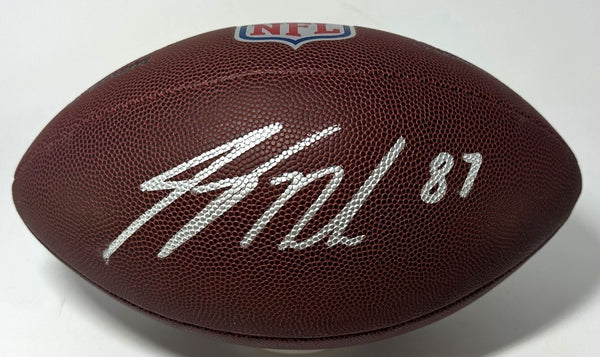 Packers SB Receiver JORDY NELSON Signed Wilson NFL Replica Football AUTO - BAS