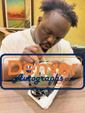 Kwity Paye Autographed Indianapolis Colts Salute Mini Helmet Beckett 38935
