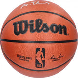 Anthony Edwards Minnesota Timberwolves Signed Wilson Basketball