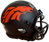 Bill Romanowski Autographed Denver Broncos Eclipse Mini Helmet JSA COA