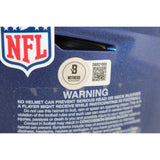 Abdul Carter Signed New York Giants SpeedFlex Color Rush Helmet Beckett 51257