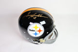 Terry Bradshaw Autographed Pittsburgh Steelers TK Suspension Helmet