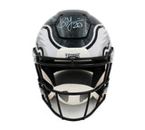 Brian Dawkins/Zack Ertz Signed Philadelphia Eagles Speed Flex Auth Flames Helmet