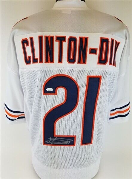 Ha Ha Clinton-Dix Signed Chicago Bears Custom White Jersey (JSA Witness COA)