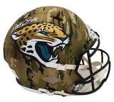 Fred Taylor Signed Jacksonville Jaguars Speed Authentic Camo NFL Helmet