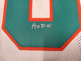 MIAMI DOLPHINS NICK BUONICONTI AUTOGRAPHED WHITE JERSEY "HOF 01" PSA/DNA 197010