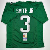 Autographed/Signed Nolan Smith Jr. Philadelphia Kelly Green Jersey JSA