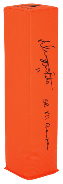 Danny White Signed BSN Orange Endzone Football Pylon w/SB XII Champs - (SS COA)