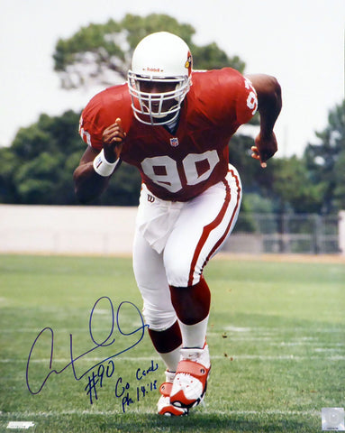 Andre Wadsworth Autographed 16x20 Photo Arizona Cardinals "Go Cards" SKU #214158