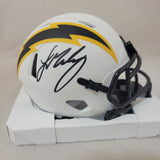 LADD MCCONKEY SIGNED LA CHARGERS LUNAR ECLIPSE SPEED MINI HELMET BECKETT QR